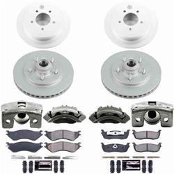 PowerStop Z23 Evolution Sport Brake Upgrade Kits with Calipers for 1997-2000 EXPEDITION, 1998-2000 NAVIGATOR - CPR1880-23