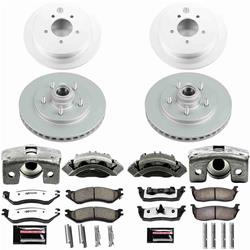 PowerStop Z36 Truck and Tow Brake Upgrade Kits with Calipers for 1997-2000 EXPEDITION, 1998-2000 NAVIGATOR - CPR1880-36