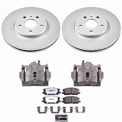 PowerStop Z36 Truck and Tow Evolution GEOMET Coated Brake Upgrade Kits with Calipers for 2004-2006 RX330, 2007-2009 RX350 - CPR196-36