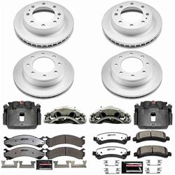 PowerStop Z36 Truck and Tow Evolution GEOMET Coated Brake Upgrade Kits with Calipers for 2003-2020 EXPRESS 2500, SAVANA 2500 - CPR2025-36