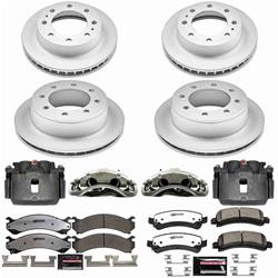 PowerStop Z36 Truck and Tow Evolution GEOMET Coated Brake Upgrade Kits with Calipers for 2006-2016 EXPRESS 2500, SAVANA 2500 - CPR2029-36