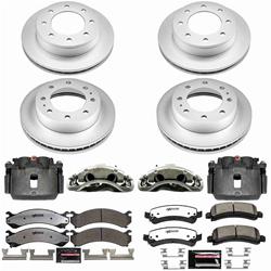 PowerStop Z36 Truck and Tow Evolution GEOMET Coated Brake Upgrade Kits with Calipers for 2003-2020 EXPRESS 3500, 2007-2020 SAVANA 3500 - CPR2072-36