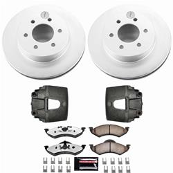 PowerStop Z36 Truck and Tow Evolution GEOMET Coated Brake Upgrade Kits with Calipers for 2000-2002 DAKOTA, DURANGO - CPR2139-36
