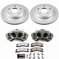 PowerStop Z36 Truck and Tow Evolution GEOMET Coated Brake Upgrade Kits with Calipers for 1999-2004 GRAND CHEROKEE - CPR2149-36