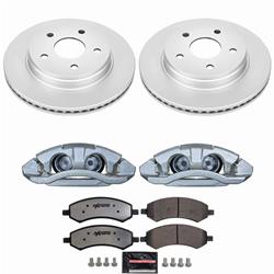 PowerStop Z36 Truck and Tow Evolution GEOMET Coated Brake Upgrade Kits with Calipers for 2006-2008 RAM 1500 - CPR2163-36