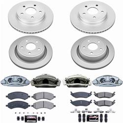 PowerStop Z23 Evolution Sport Brake Upgrade Kits with Calipers for 2006-2008 RAM 1500 - CPR2164-23