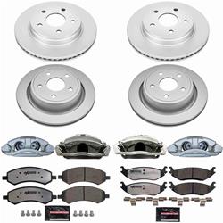 PowerStop Z36 Truck and Tow Brake Upgrade Kits with Calipers for 2006-2008 RAM 1500 - CPR2164-36