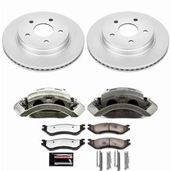 PowerStop Z36 Truck and Tow Evolution GEOMET Coated Brake Upgrade Kits with Calipers for 2003-2005 RAM 1500 - CPR2167-36