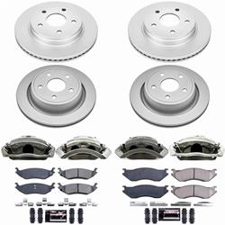 PowerStop Z23 Evolution Sport Brake Upgrade Kits with Calipers for 2003-2005 RAM 1500 - CPR2168-23