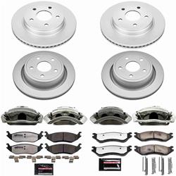 PowerStop Z36 Truck and Tow Brake Upgrade Kits with Calipers for 2003-2005 RAM 1500 - CPR2168-36