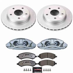 PowerStop Z36 Truck and Tow Evolution GEOMET Coated Brake Upgrade Kits with Calipers for 2005-2008 DAKOTA, 2006-2009 RAIDER - CPR2193-36