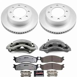 PowerStop Z36 Truck and Tow Evolution GEOMET Coated Brake Upgrade Kits with Calipers for 2003-2008 RAM 3500, RAM 2500, 2006-2008 RAM 1500 - CPR2203-36