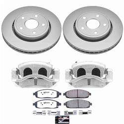 PowerStop Z36 Truck and Tow Evolution GEOMET Coated Brake Upgrade Kits with Calipers for 2006-2010 COMMANDER, 2005-2010 GRAND CHEROKEE - CPR2219-36