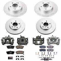 PowerStop Z23 Evolution Sport Brake Upgrade Kits with Calipers for 1999 MAXIMA - CPR2704A-23