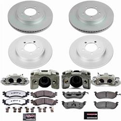 PowerStop Z36 Truck and Tow Evolution GEOMET Coated Brake Upgrade Kits with Calipers for 2006 MOUNTAINEER - CPR2721-36