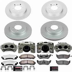 PowerStop Z36 Truck and Tow Evolution GEOMET Coated Brake Upgrade Kits with Calipers for 2002-2005 EXPLORER, MOUNTAINEER - CPR2722-36