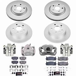 PowerStop - Disc Brake Kits for 2008-2011 AVALON, 2007-2011 CAMRY, 2007-2012 ES350 - CPR2822-23