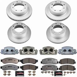 PowerStop Z36 Truck and Tow Evolution GEOMET Coated Brake Upgrade Kits with Calipers for 2007-2008 F-250 SUPER DUTY, 2007-2010 F-350 SUPER DUTY - CPR2895-36