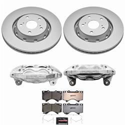 PowerStop Z36 Truck and Tow Evolution GEOMET Coated Brake Upgrade Kits with Calipers for 2008-2015 SEQUOIA, 2007-2015 TUNDRA - CPR2952A-36