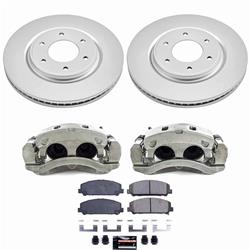 PowerStop Z23 Evolution Sport Brake Upgrade Kits with Calipers for 2008-2010 TITAN, QX56, 2007-2011 ARMADA - CPR2961-23