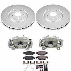 PowerStop Z23 Evolution Sport Brake Upgrade Kits with Calipers for 2007-2008 G35, 2008-2013 G37, 2014-2015 Q60 - CPR3022B-23