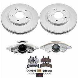 PowerStop Z36 Truck and Tow Evolution GEOMET Coated Brake Upgrade Kits with Calipers for 1990-1993 COMMERCIAL CHASSIS, DEVILLE, 1990-1992 FLEETWOOD - CPR3132-36