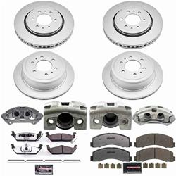 PowerStop Z36 Truck and Tow Evolution GEOMET Coated Brake Upgrade Kits with Calipers for 2010-2011 F-150 - CPR3166-36