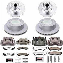 PowerStop Z36 Truck and Tow Evolution GEOMET Coated Brake Upgrade Kits with Calipers for 1999-2002 E-350 ECONOLINE CLUB WAGON, 2001-2002 E-350 SUPER DUTY - CPR4434A-36