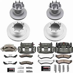 PowerStop Z36 Truck and Tow Evolution GEOMET Coated Brake Upgrade Kits with Calipers for 2003-2005 E-350 CLUB WAGON, 1999 E-350 ECONOLINE CLUB WAGON, 1999-2007 E-350 SUPER DUTY - CPR4435-36