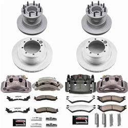 PowerStop Z36 Truck and Tow Evolution GEOMET Coated Brake Upgrade Kits with Calipers for 1999-2002 E-350 ECONOLINE CLUB WAGON, 2001-2002 E-350 SUPER DUTY - CPR4435A-36