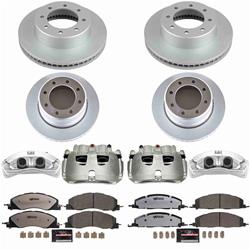 PowerStop Z36 Truck and Tow Evolution GEOMET Coated Brake Upgrade Kits with Calipers for 2009-2012 RAM 3500 - CPR5458A-36