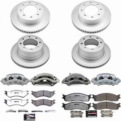 PowerStop Z36 Truck and Tow Evolution GEOMET Coated Brake Upgrade Kits with Calipers for 2003-2008 RAM 3500, RAM 2500, 2006-2008 RAM 1500 - CPR5468-36