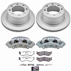 PowerStop Z36 Truck and Tow Evolution GEOMET Coated Brake Upgrade Kits with Calipers for 2003-2008 RAM 3500, RAM 2500, 2006-2008 RAM 1500 - CPR5490-36