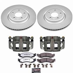 PowerStop Z36 Truck and Tow Evolution GEOMET Coated Brake Upgrade Kits with Calipers for 2011-2012 TAURUS - CPR5581-36