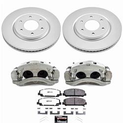 PowerStop Z36 Truck and Tow Brake Upgrade Kits with Calipers for 2012-2015 ARMADA, 2011-2024 TITAN - CPR5821-36