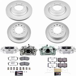 PowerStop Z36 Truck and Tow Evolution GEOMET Coated Brake Upgrade Kits with Calipers for 2010-2015 4RUNNER, GX460 - CPR5874-36