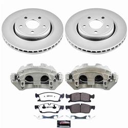 PowerStop Z36 Truck and Tow Evolution GEOMET Coated Brake Upgrade Kits with Calipers for 2011-2017 DURANGO, 2011-2016 GRAND CHEROKEE - CPR5951-36