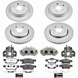 PowerStop Z36 Truck and Tow Evolution GEOMET Coated Brake Upgrade Kits with Calipers for 2011-2017 DURANGO, 2011-2016 GRAND CHEROKEE - CPR5952-36