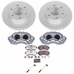 PowerStop Z36 Truck and Tow Evolution GEOMET Coated Brake Upgrade Kits with Calipers for 2007-2018 SPRINTER 3500 - CPR6234-36