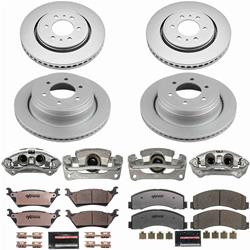 PowerStop Z36 Truck and Tow Evolution GEOMET Coated Brake Upgrade Kits with Calipers for 2012-2017 F-150 - CPR6268-36
