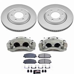 PowerStop Z23 Evolution Sport Brake Upgrade Kits with Calipers for 2017-2024 ARMADA, 2011-2013 QX56, 2014-2019 QX80 - CPR6321-23