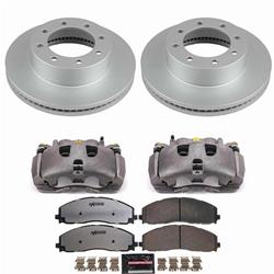 PowerStop Z36 Truck and Tow Evolution GEOMET Coated Brake Upgrade Kits with Calipers for 2012-2022 F-250 SUPER DUTY, 2013-2022 F-350 SUPER DUTY, 2013-2016 F-450 SUPER DUTY - CPR6403-36