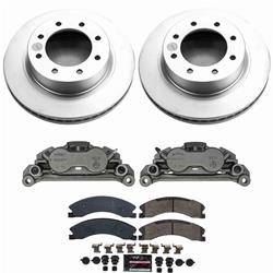 PowerStop Z23 Evolution Sport Brake Upgrade Kits with Calipers for 2012-2021 NV1500, NV2500, NV3500 - CPR6518A-23