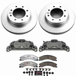 PowerStop Z36 Truck and Tow Brake Upgrade Kits with Calipers for 2012-2021 NV1500, NV2500, NV3500 - CPR6518A-36