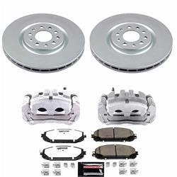 PowerStop Z36 Truck and Tow Evolution GEOMET Coated Brake Upgrade Kits with Calipers for 2014-2015 CHEROKEE - CPR6540-36