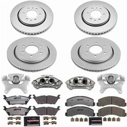 PowerStop Z36 Truck and Tow Evolution GEOMET Coated Brake Upgrade Kits with Calipers for 2015-2017 F-150 - CPR6803-36