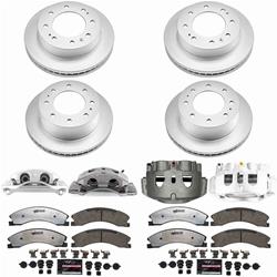 PowerStop Z36 Truck and Tow Evolution GEOMET Coated Brake Upgrade Kits with Calipers for 2015-2019 SIERRA 2500 HD, SILVERADO 2500 HD, 2016-2019 SUBURBAN 3500 HD - CPR6992-36