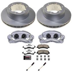 PowerStop Z36 Truck and Tow Evolution GEOMET Coated Brake Upgrade Kits with Calipers for 2010-2018 SPRINTER 3500 - CPR7094-36