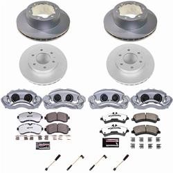 PowerStop Z36 Truck and Tow Evolution GEOMET Coated Brake Upgrade Kits with Calipers for 2010-2018 SPRINTER 3500 - CPR7112-36