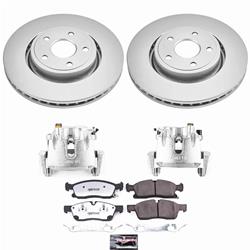 PowerStop Z36 Truck and Tow Evolution GEOMET Coated Brake Upgrade Kits with Calipers for 2021-2024 DURANGO, 2016-2021 GRAND CHEROKEE, 2022 GRAND CHEROKEE WK - CPR7133-36